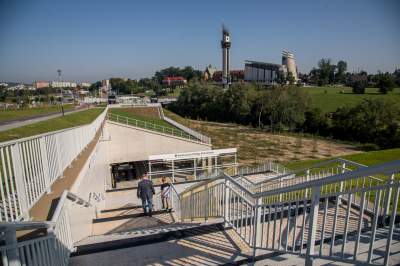 Uroczyste otwarcie Trasy Łagiewnickiej. Ulice, tunele, torowiska - zdjęcie 15