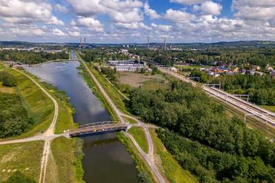 Rowerem na pociąg. Ścieżka na Kanale Łączańskim to nie tylko piękne widoki - zdjęcie 20