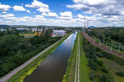 Rowerem na pociąg. Ścieżka na Kanale Łączańskim to nie tylko piękne widoki - zdjęcie 9