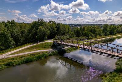 Rowerem na pociąg. Ścieżka na Kanale Łączańskim to nie tylko piękne widoki - zdjęcie 18