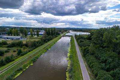 Rowerem na pociąg. Ścieżka na Kanale Łączańskim to nie tylko piękne widoki - zdjęcie 10