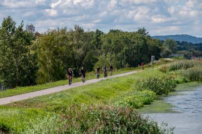 Rowerem na pociąg. Ścieżka na Kanale Łączańskim to nie tylko piękne widoki - zdjęcie 2