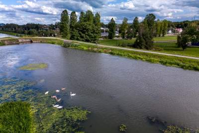 Rowerem na pociąg. Ścieżka na Kanale Łączańskim to nie tylko piękne widoki - zdjęcie 14