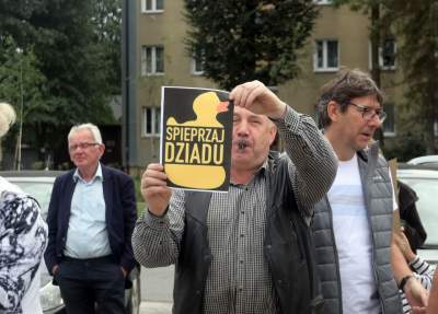 Buty prezesa w ruinie, czyli wiec Kaczyńskiego w obiektywie - zdjęcie 25