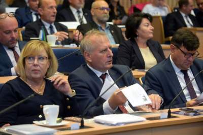 POWIETRZA! Protest przeciw zmianom w uchwale antysmogowej w sejmiku - zdjęcie 13