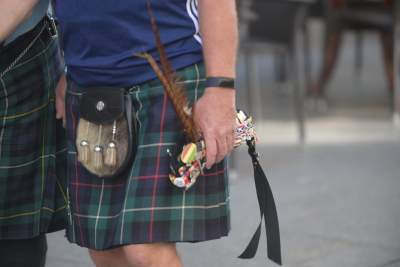 Szkoci w Krakowie, "zagłuszali" nawet hejnał... - zdjęcie 16