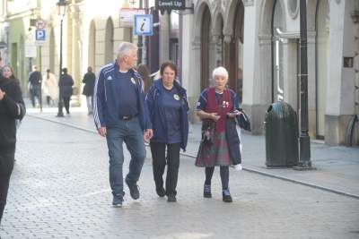 Szkoci w Krakowie, "zagłuszali" nawet hejnał... - zdjęcie 18
