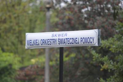 Skwer Wielkiej Orkiestry Świątecznej Pomocy otwarty! - zdjęcie 3