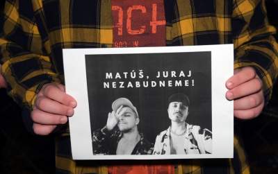 Protest przeciw homofobii przed słowackim konsulatem - zdjęcie 11