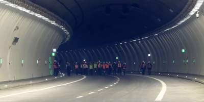 Tym tunelem wzruszył się prezydent Duda. Wkrótce otwarcie... - zdjęcie 12