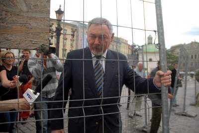 Z taczkami, łopatą, pistoletem i w kostiumie: epoka Jacka Majchrowskiego - zdjęcie 29