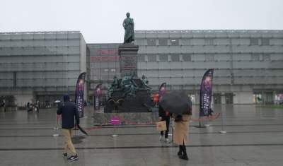 Wędrujący pomnik Mickiewicza, fot. Marek Lasyk - zdjęcie 4