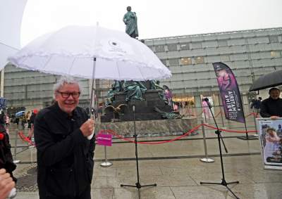 Wędrujący pomnik Mickiewicza, fot. Marek Lasyk - zdjęcie 13