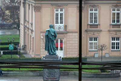Wędrujący pomnik Mickiewicza, fot. Marek Lasyk - zdjęcie 1
