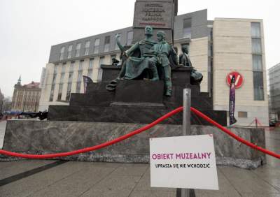 Wędrujący pomnik Mickiewicza, fot. Marek Lasyk - zdjęcie 5