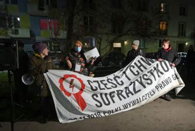 Pikieta na Skwerze Praw Kobiet: "Sporo jest jeszcze do wywalczenia" - zdjęcie 4