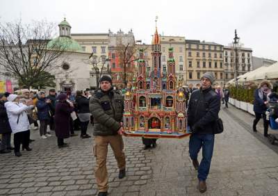 Krakowskie szopki z ukraińskim akcentem. Jest też szopka w słoiku - zdjęcie 30