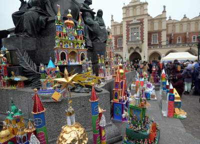 Krakowskie szopki z ukraińskim akcentem. Jest też szopka w słoiku - zdjęcie 13