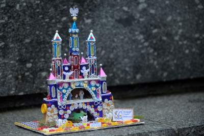 Krakowskie szopki z ukraińskim akcentem. Jest też szopka w słoiku - zdjęcie 18