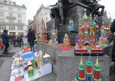 Krakowskie szopki z ukraińskim akcentem. Jest też szopka w słoiku - zdjęcie 4