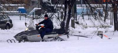 Wielkie wygniatanie na Błoniach... tras do biegania na nartach - zdjęcie 13