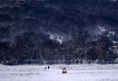 Wielkie wygniatanie na Błoniach... tras do biegania na nartach - zdjęcie 8