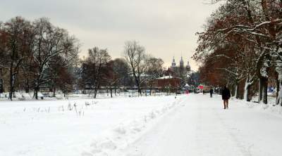 Wielkie wygniatanie na Błoniach... tras do biegania na nartach - zdjęcie 3