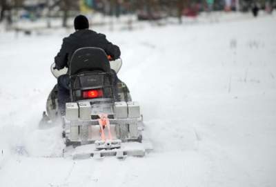 Wielkie wygniatanie na Błoniach... tras do biegania na nartach - zdjęcie 11