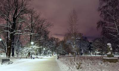 Z cyklu "nasz piękny Kraków". Na pewno rozpoznajecie ten park... - zdjęcie 14