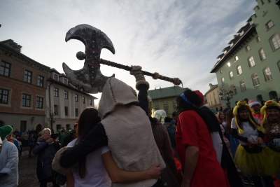 Biegiem do Nowego Roku, tu liczył się strój zawodników... - zdjęcie 6