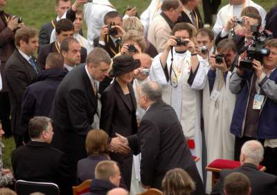 Benedykt XVI w Krakowie, okno papieskie nie było jeszcze zamurowane - zdjęcie 21