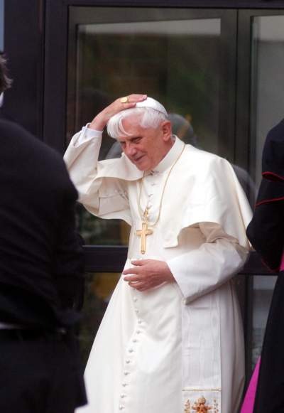 Benedykt XVI w Krakowie, okno papieskie nie było jeszcze zamurowane - zdjęcie 4