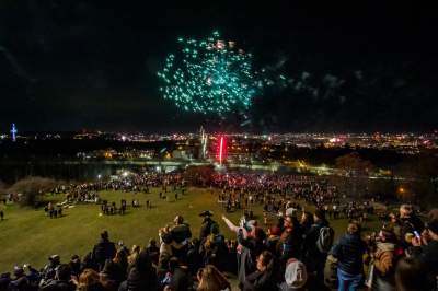 Tak witano Nowy Rok w Krakowie, piękny widok na miasto - zdjęcie 3