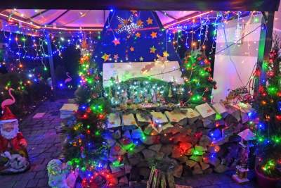 Niecodzienna iluminacja domu koło Krakowa, przykuwa uwagę - zdjęcie 13