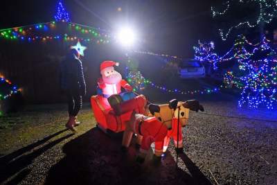 Niecodzienna iluminacja domu koło Krakowa, przykuwa uwagę - zdjęcie 7