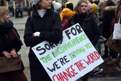 Poszli na wagary w obronie klimatu - zdjęcie 1