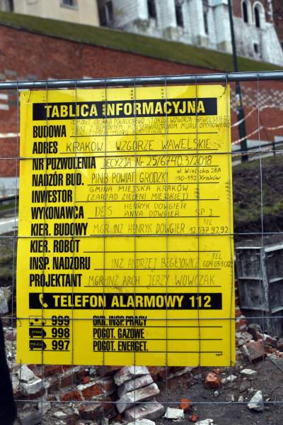 Miejsce tragedii pod Wawelem. Zginął człowiek - zdjęcie 7