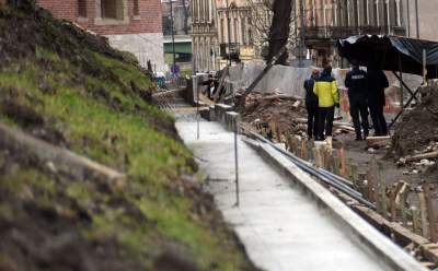Miejsce tragedii pod Wawelem. Zginął człowiek - zdjęcie 6