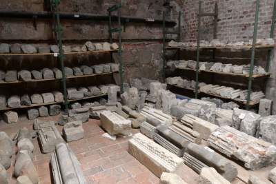 Podziemia Wawelu przed remontem. To tu powstanie wystawa stała - zdjęcie 10