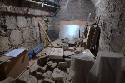 Podziemia Wawelu przed remontem. To tu powstanie wystawa stała - zdjęcie 6