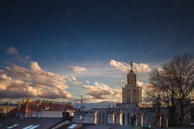 Czekam na wiatr, co rozgoni... Piękne niebo nad Krakowem - zdjęcie 4