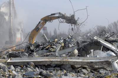 Plaza w gruzach. Tak znika jedna z najstarszych krakowskich galerii handlowych - zdjęcie 31