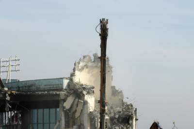 Plaza w gruzach. Tak znika jedna z najstarszych krakowskich galerii handlowych - zdjęcie 10