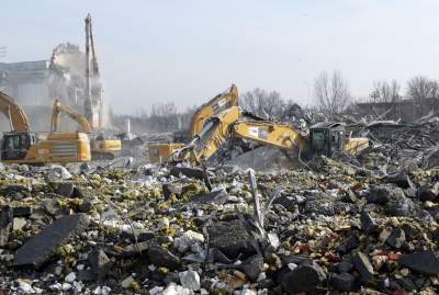 Plaza w gruzach. Tak znika jedna z najstarszych krakowskich galerii handlowych - zdjęcie 26
