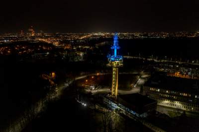Kraków w ukraińskich barwach, solidarny z walczącym narodem - zdjęcie 12