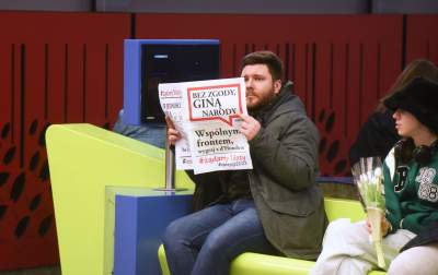 Brak kompromisu - premia dla PiS-u, flash mob na Dworcu Głównym - zdjęcie 32