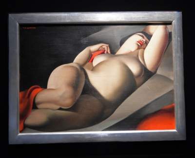 Ostatnie dni wystawy prac Tamary Łempickiej, tłumy w Muzeum - zdjęcie 19