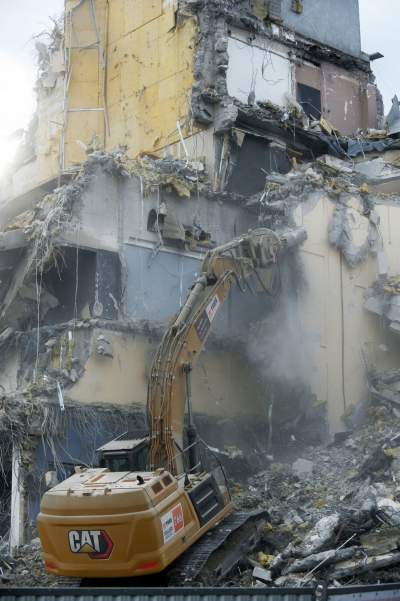 Tyle zostało po Plazie. Ostatni etap rozbiórki - zdjęcie 26