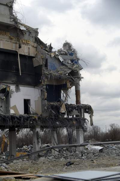 Tyle zostało po Plazie. Ostatni etap rozbiórki - zdjęcie 12