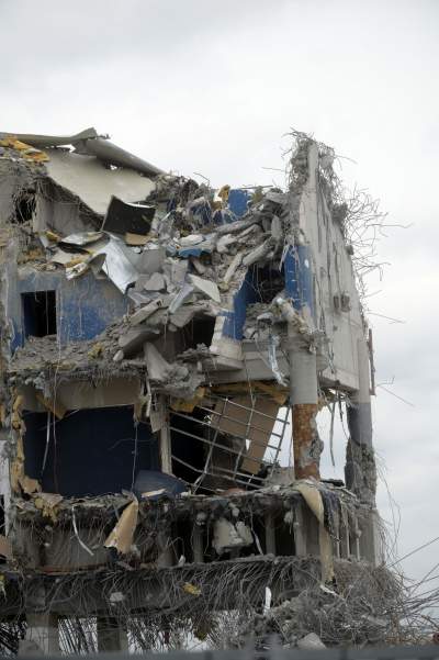 Tyle zostało po Plazie. Ostatni etap rozbiórki - zdjęcie 4